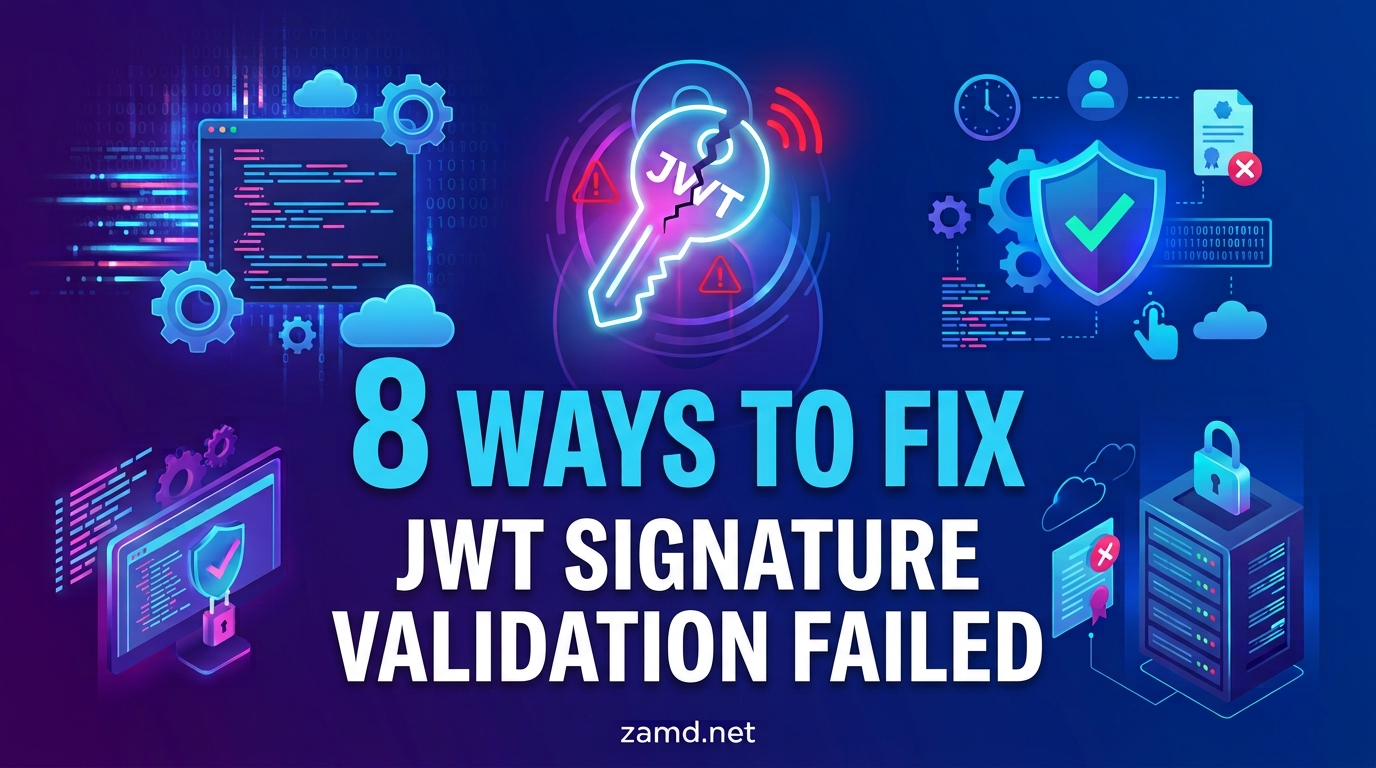 8 Ways to Fix JWT Signature Validation Failed