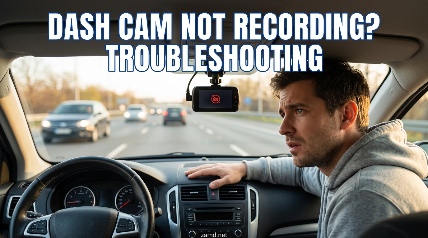 Dash Cam Not Recording Troubleshooting