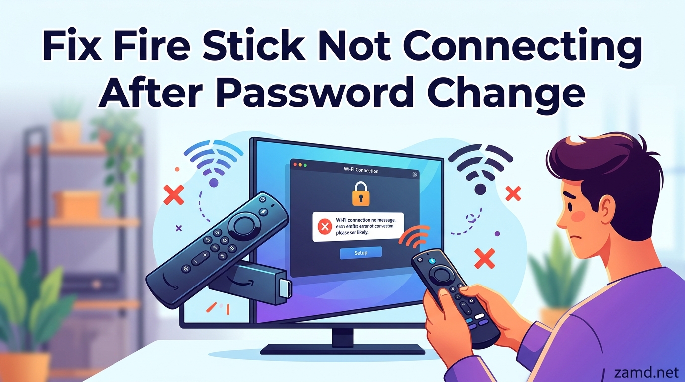 Fix Fire Stick Not Connecting After Password Change