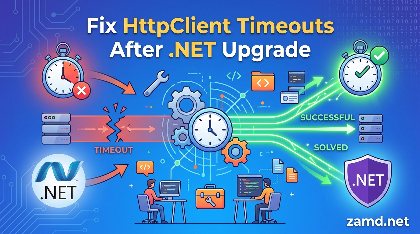 Fix HttpClient Timeouts After .NET Upgrade
