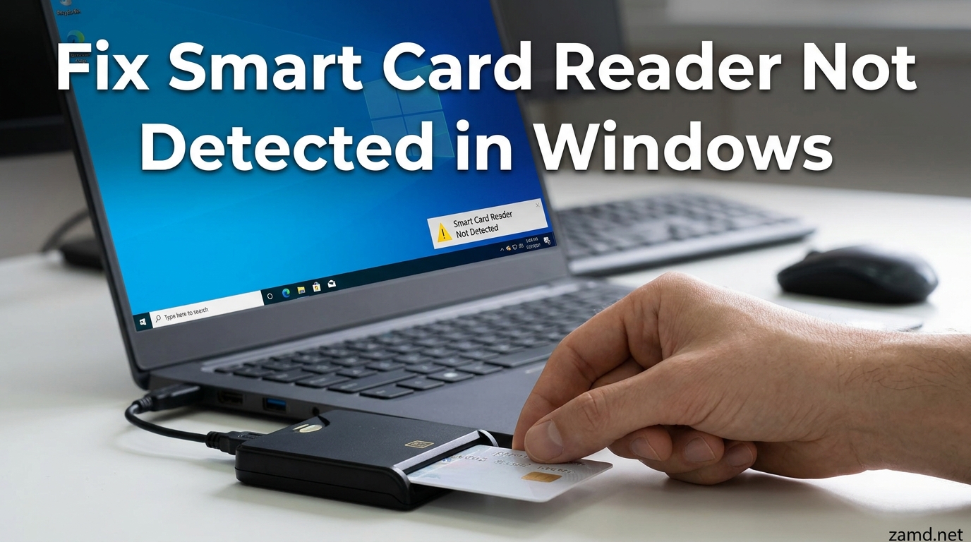 Fix Smart Card Reader Not Detected in Windows