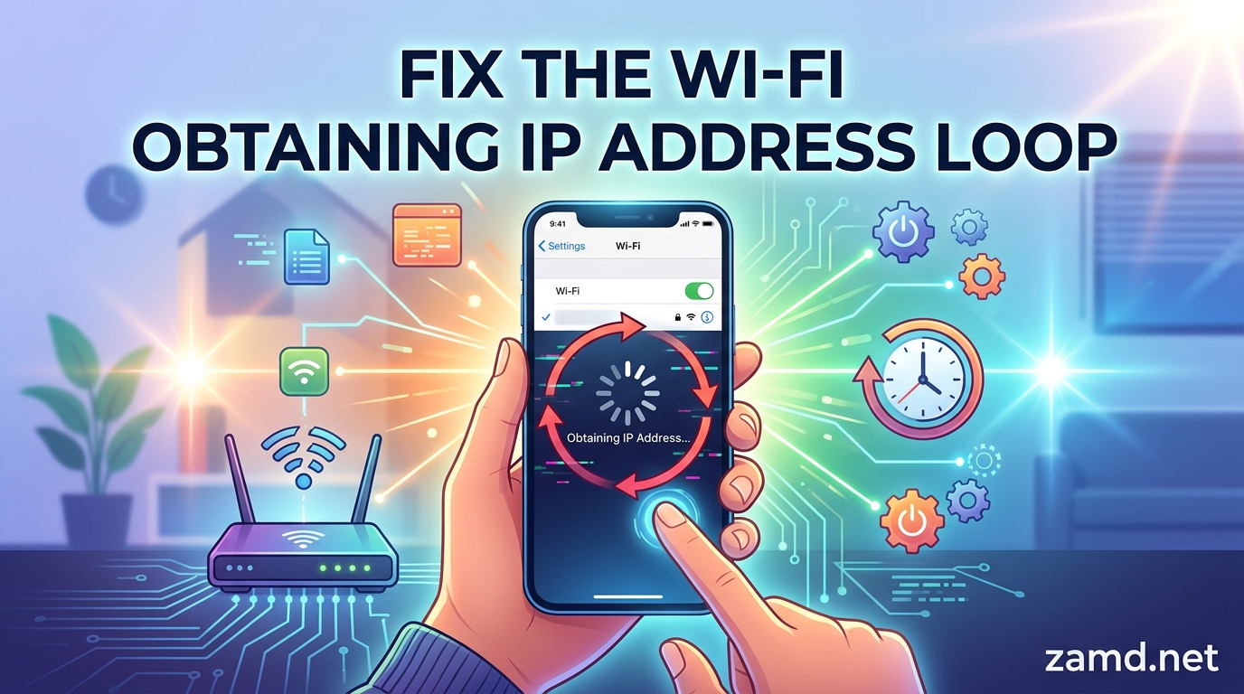 Fix the Wi-Fi Obtaining IP Address Loop