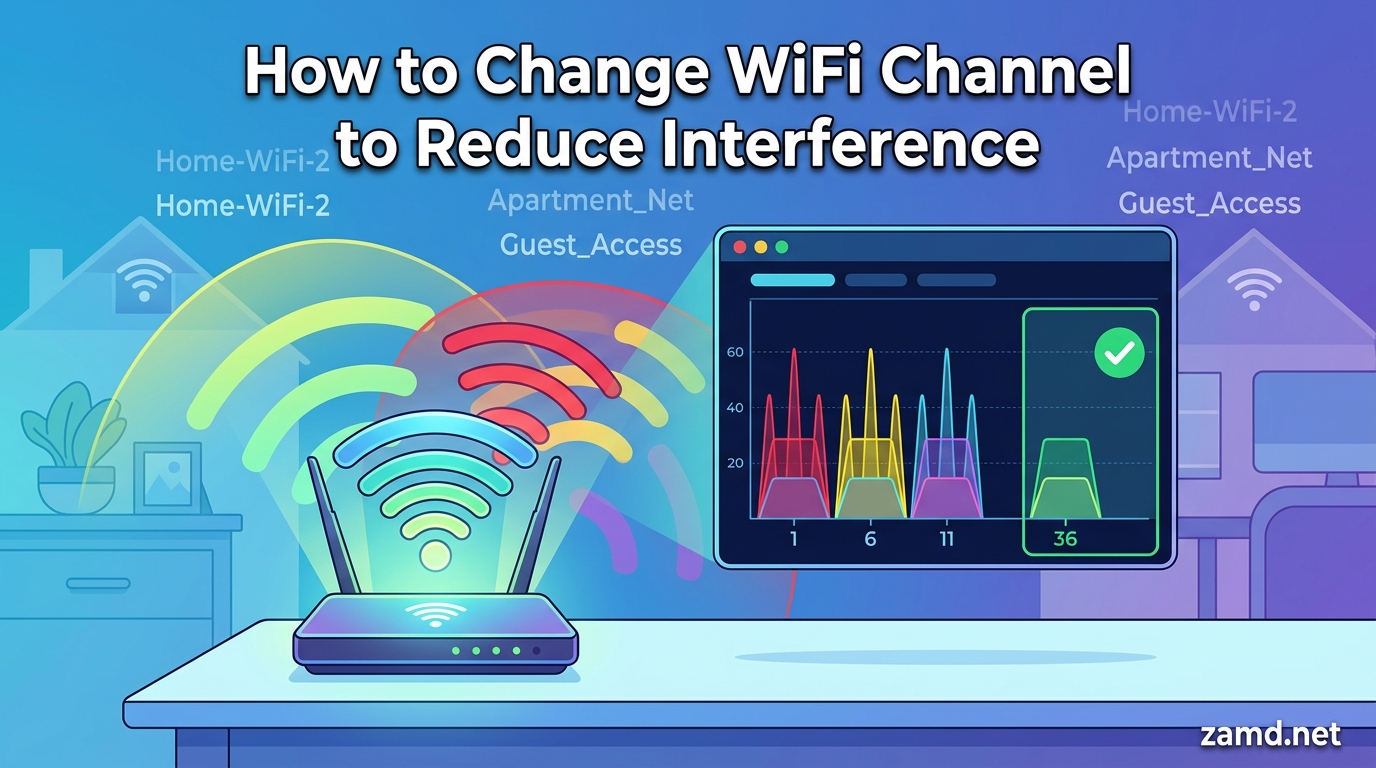 How to Change WiFi Channel to Reduce Interference