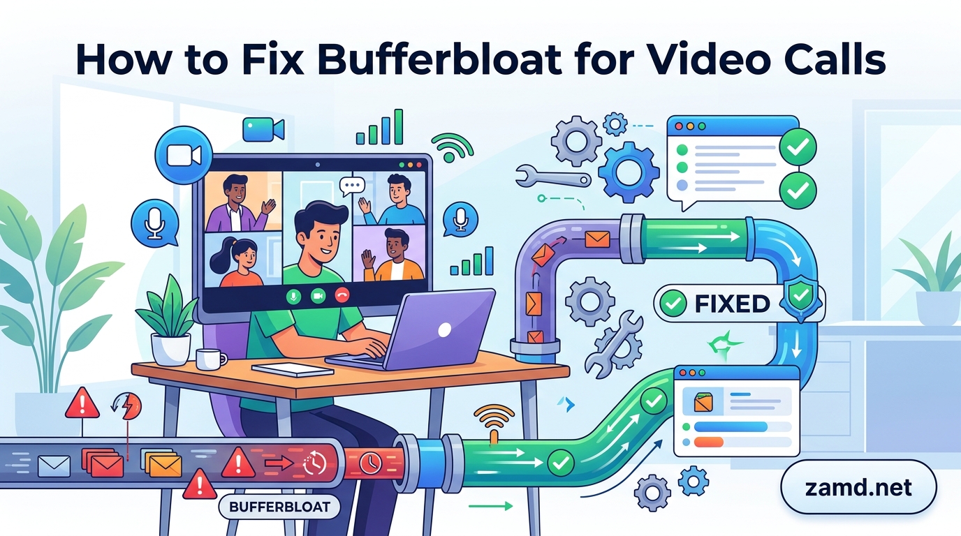 How to Fix Bufferbloat for Video Calls