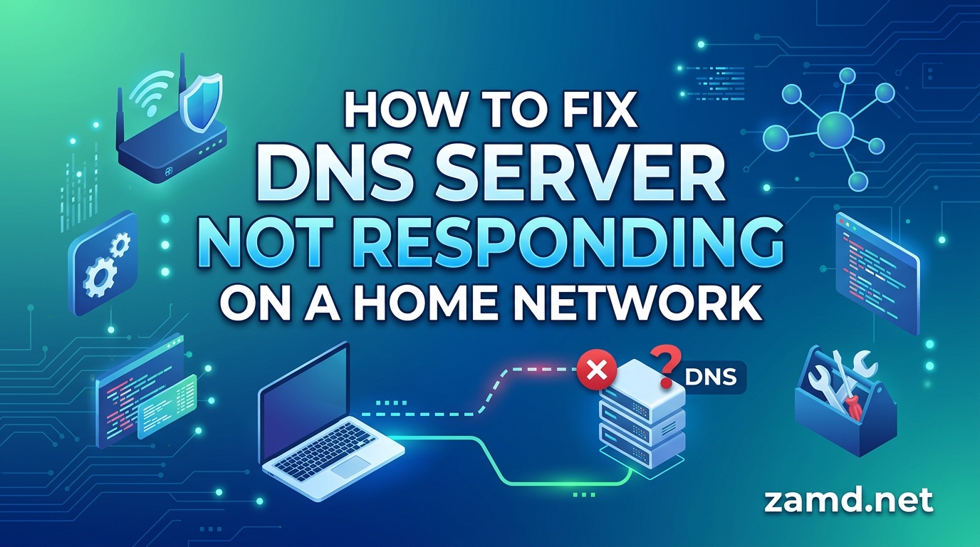 How to Fix DNS Server Not Responding on a Home Network