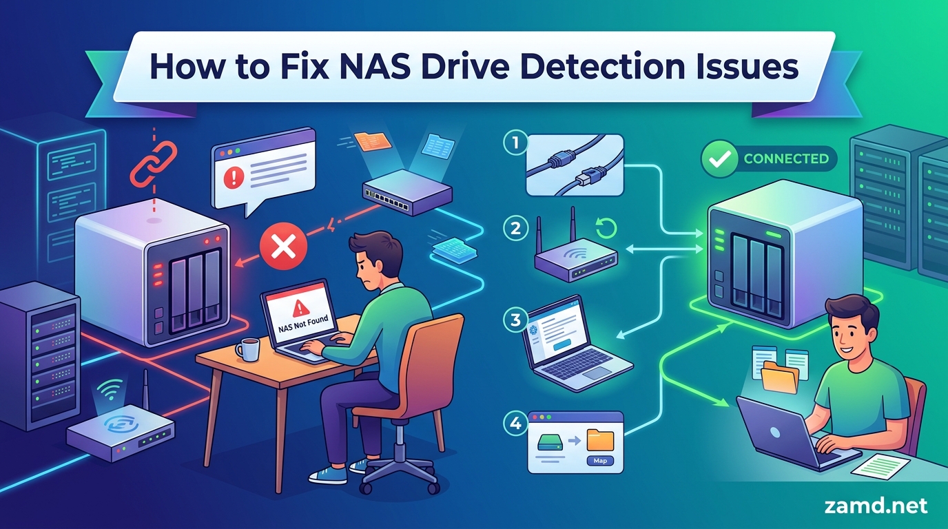 How to Fix NAS Drive Detection Issues