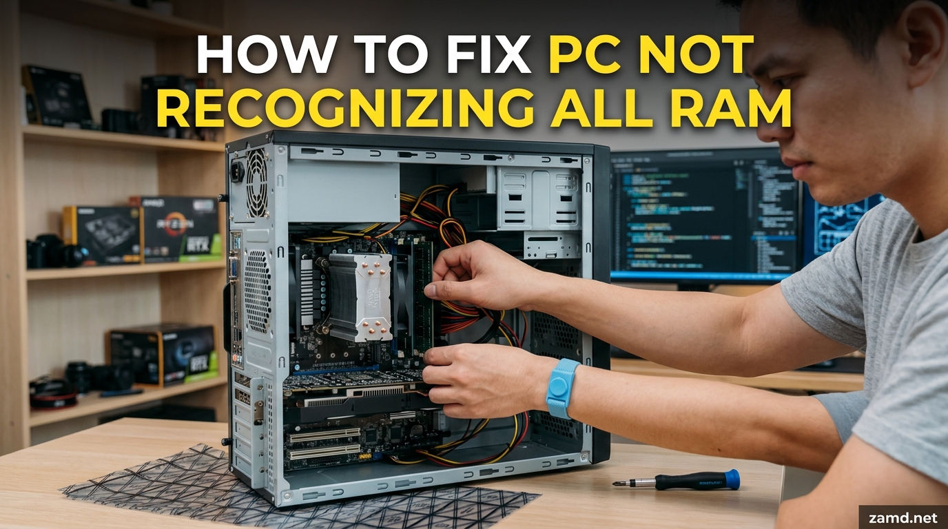 How to Fix PC Not Recognizing All RAM