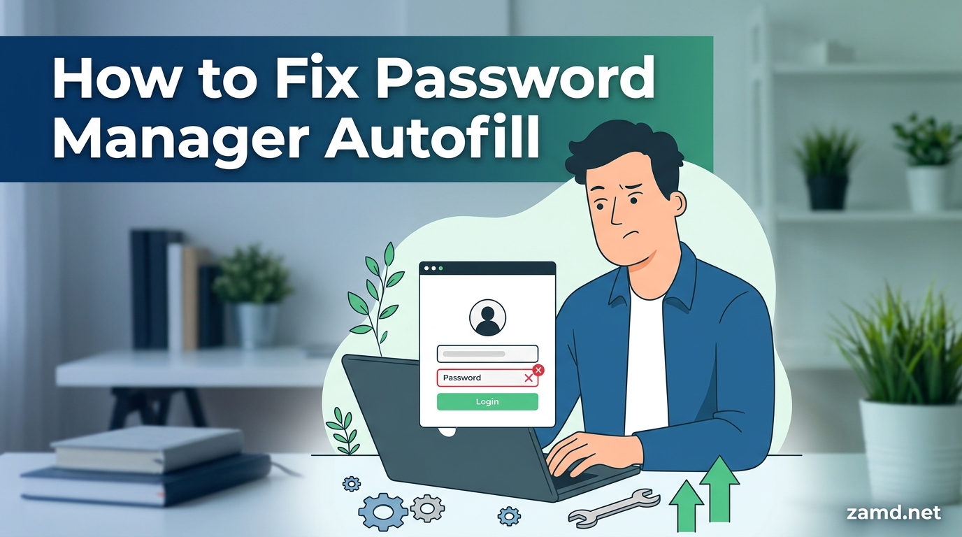 How to Fix Password Manager Autofill