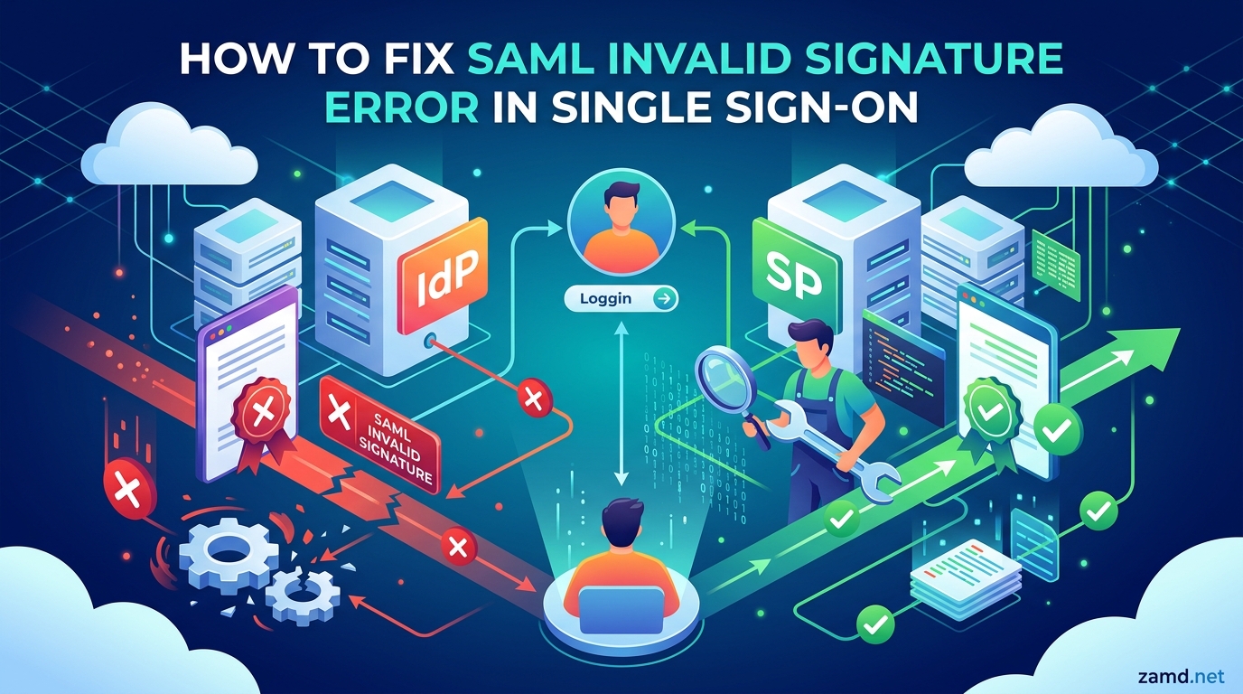 How to Fix SAML Invalid Signature Error in Single Sign-On