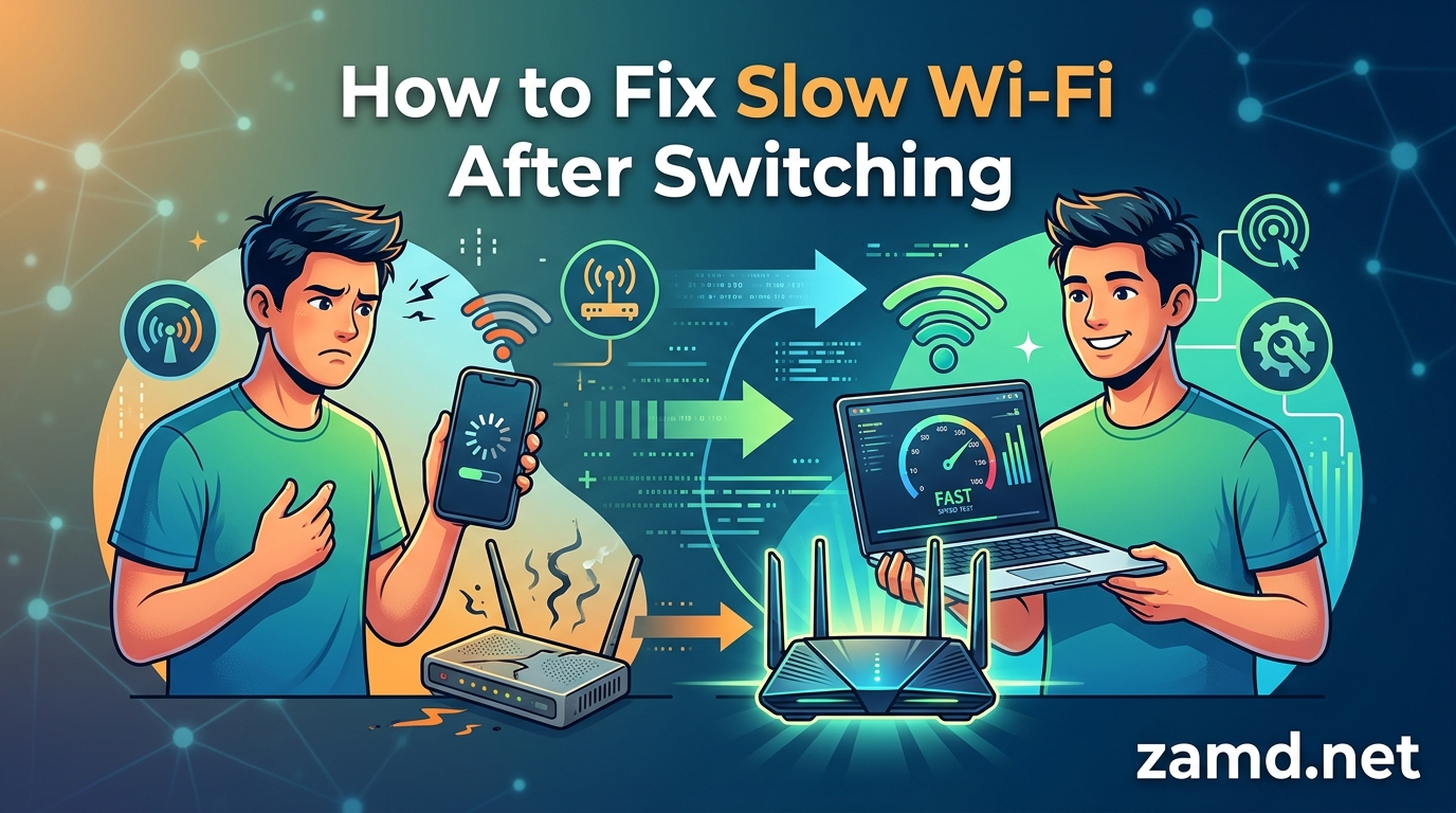 How to Fix Slow Wi-Fi After Switching