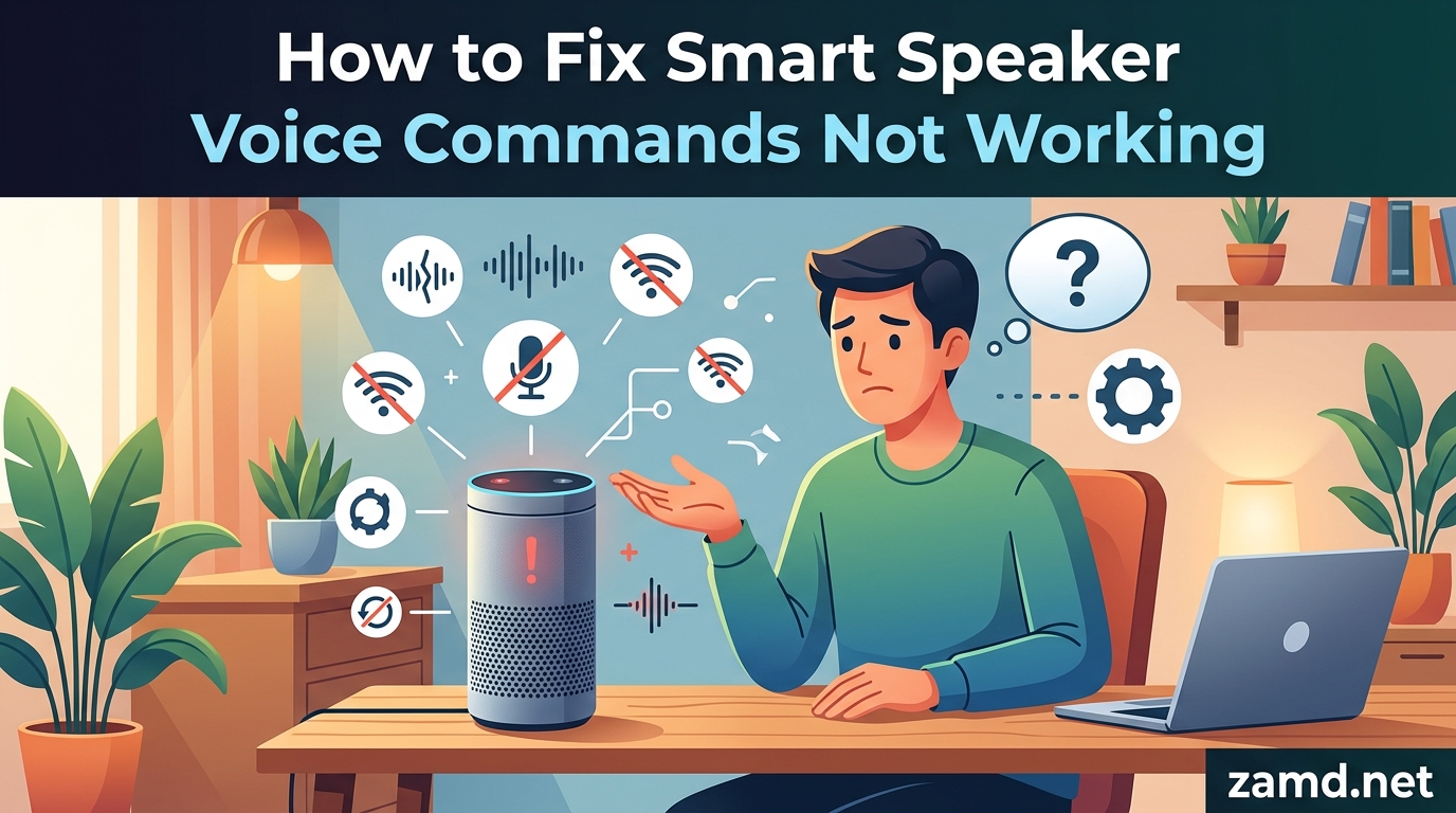 How to Fix Smart Speaker Voice Commands Not Working
