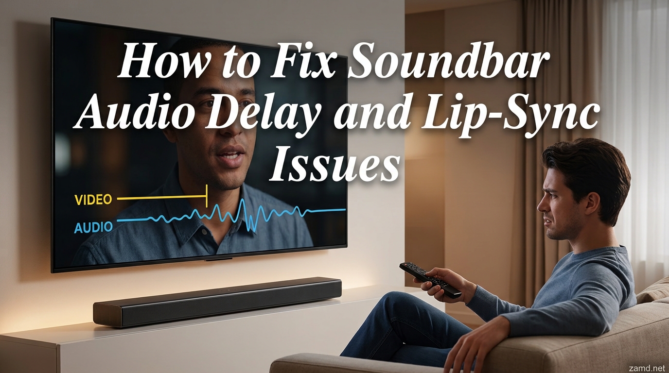 How to Fix Soundbar Audio Delay and Lip-Sync Issues