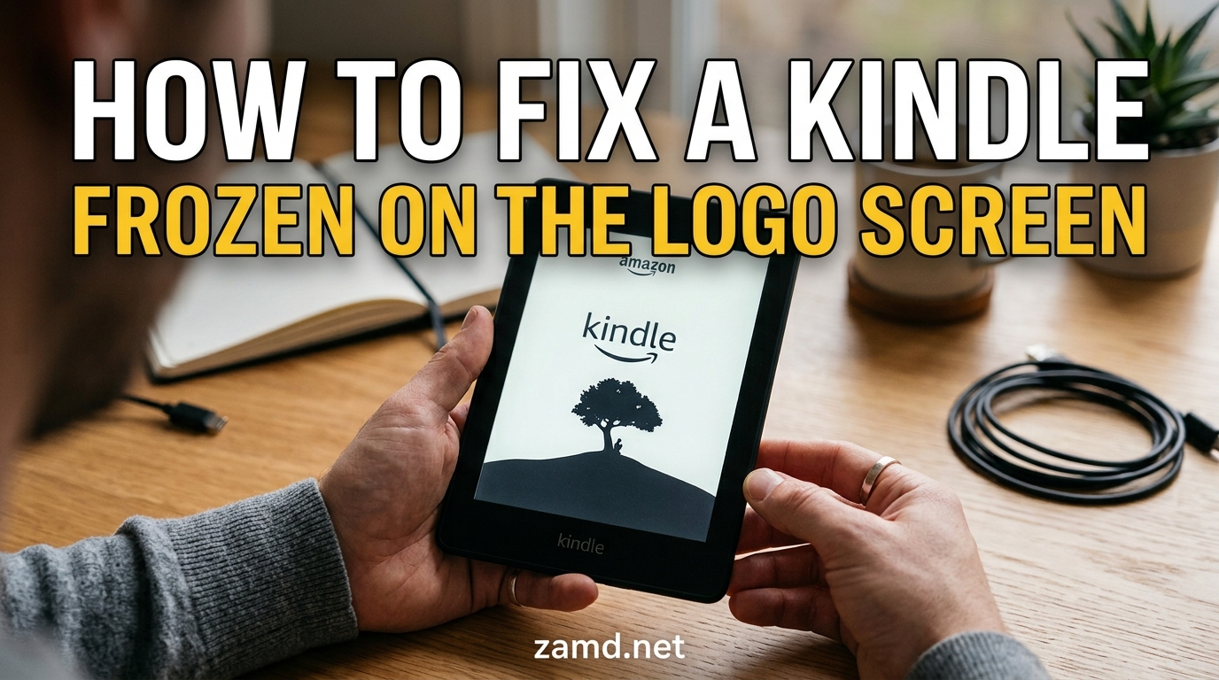 How to Fix a Kindle Frozen on the Logo Screen