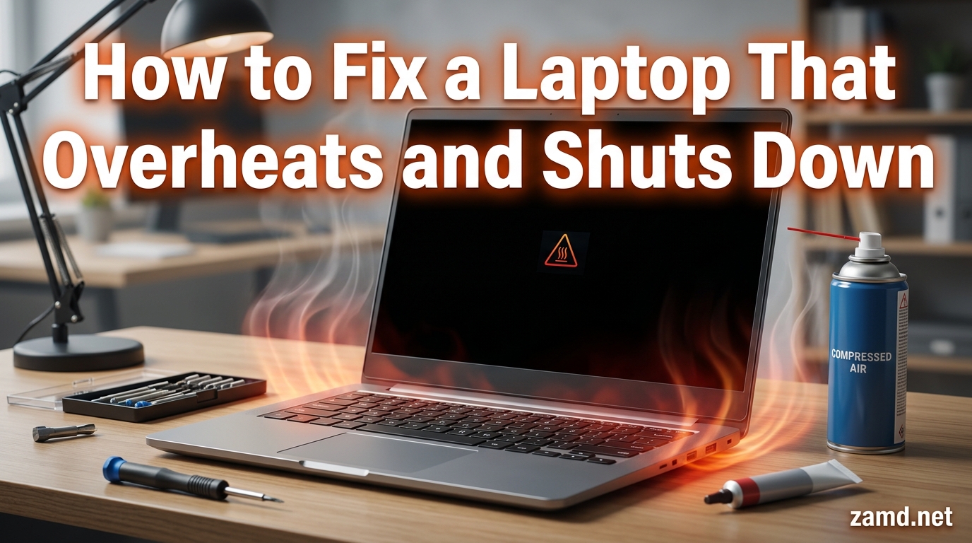 How to Fix a Laptop That Overheats and Shuts Down