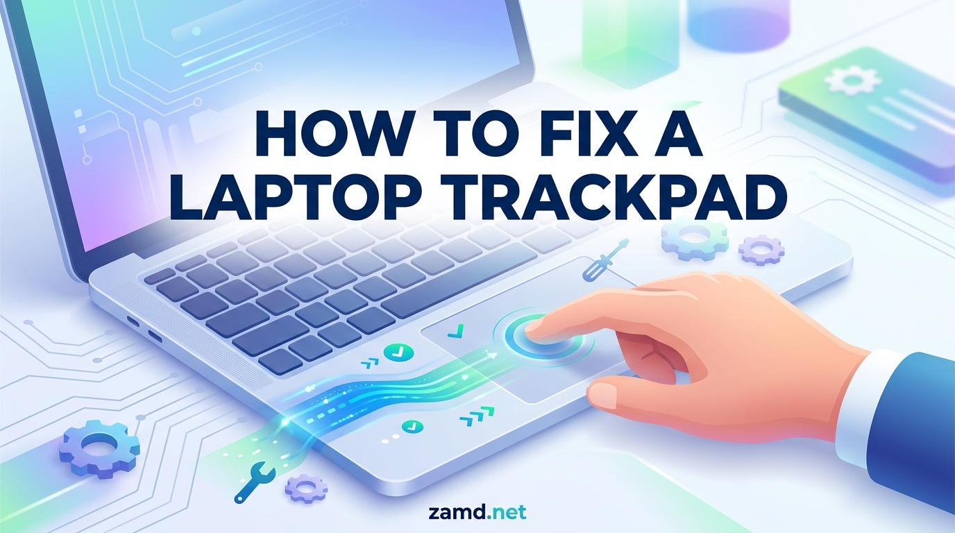 How to Fix a Laptop Trackpad