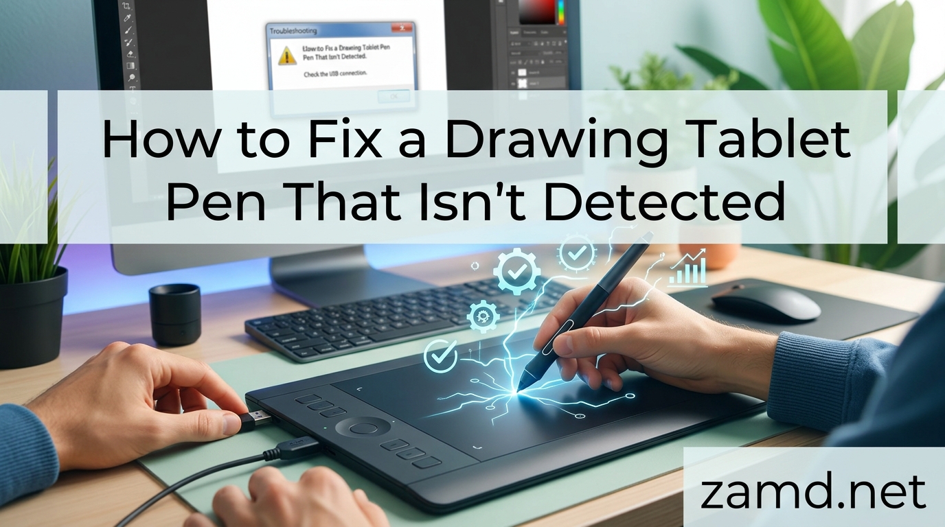 How to Fix a Wacom Pen That Lags or Draws on Its Own