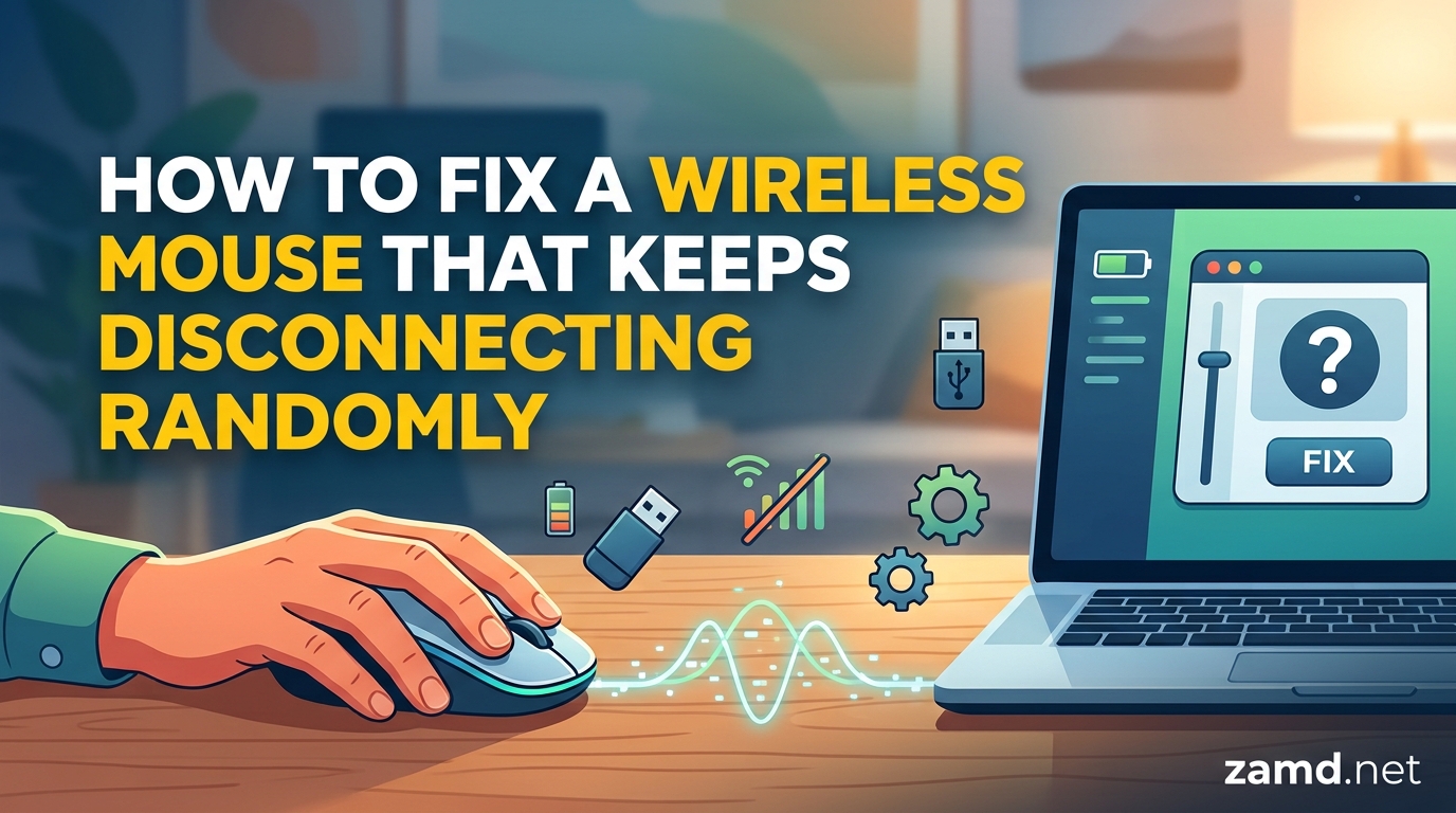 How to Fix a Wireless Mouse That Keeps Disconnecting Randomly