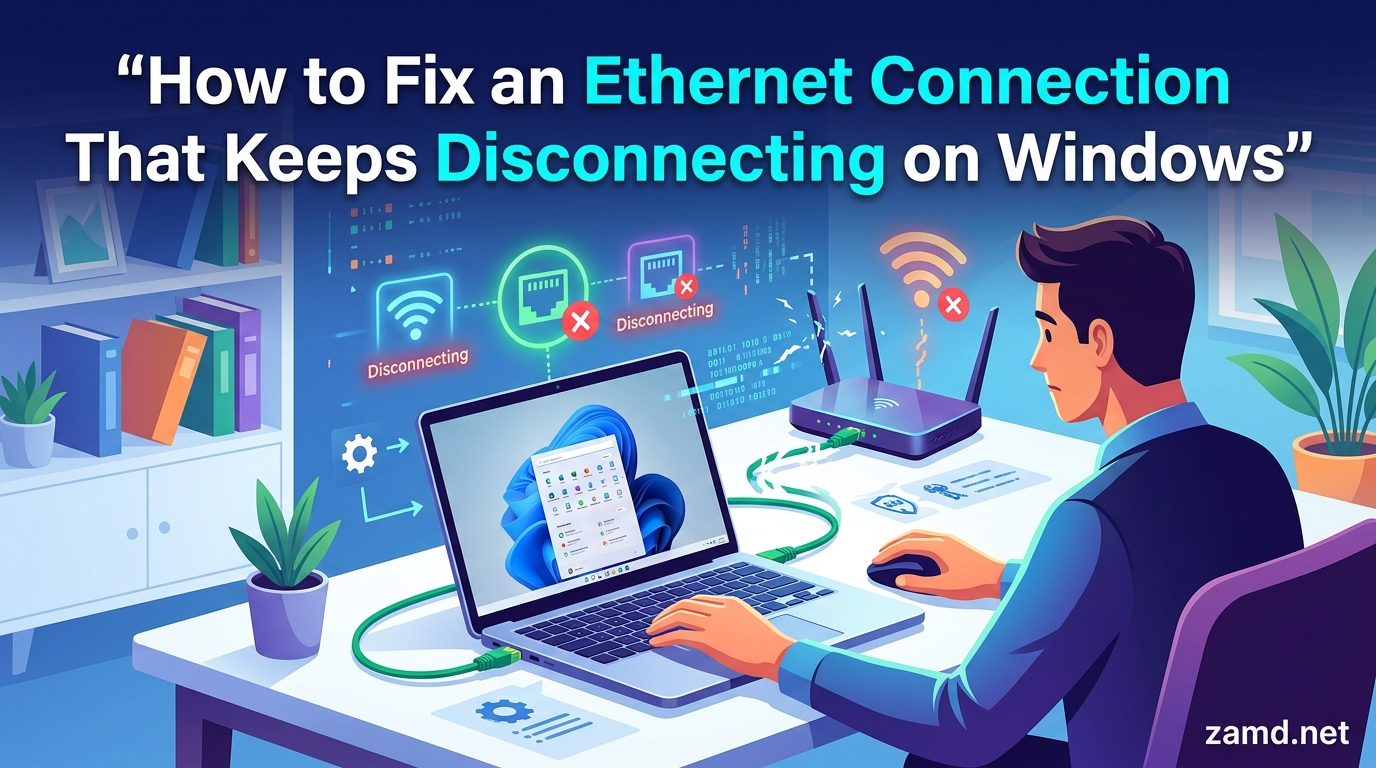 How to Fix an Ethernet Connection That Keeps Disconnecting on Windows