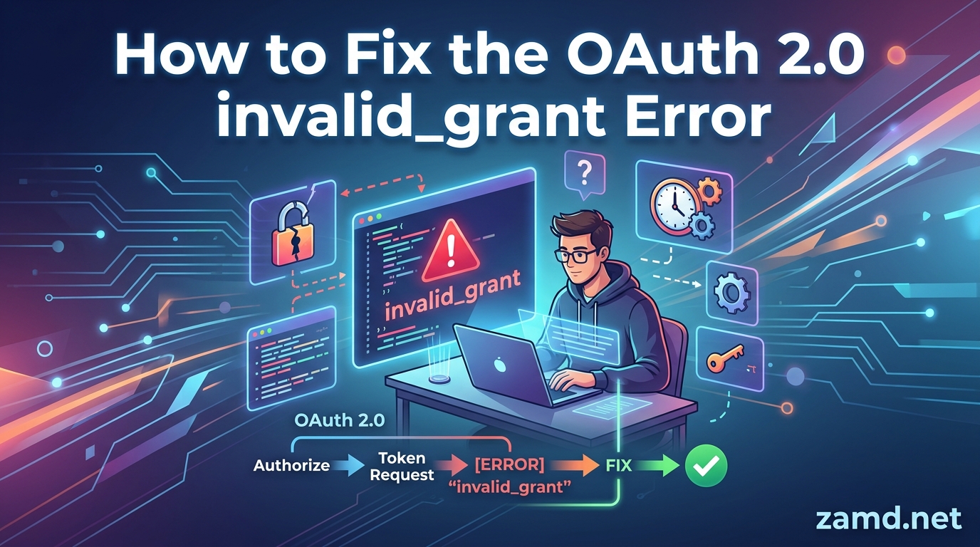 How to Fix the OAuth 2.0 invalid_grant Error