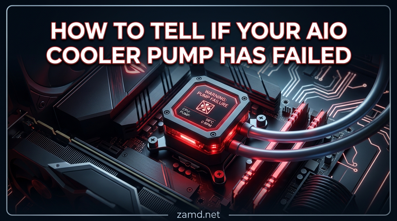 How to Tell If Your AIO Cooler Pump Has Failed