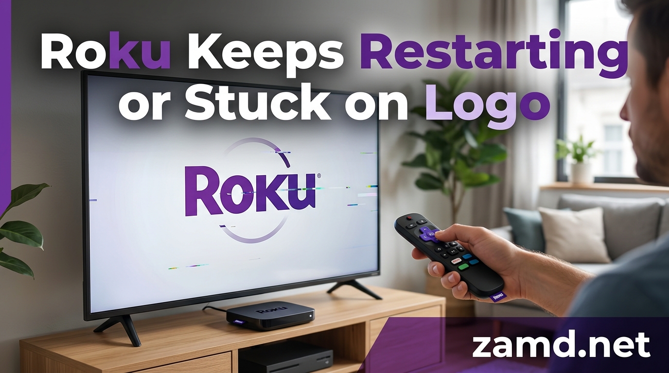 Roku Keeps Restarting or Stuck on Logo