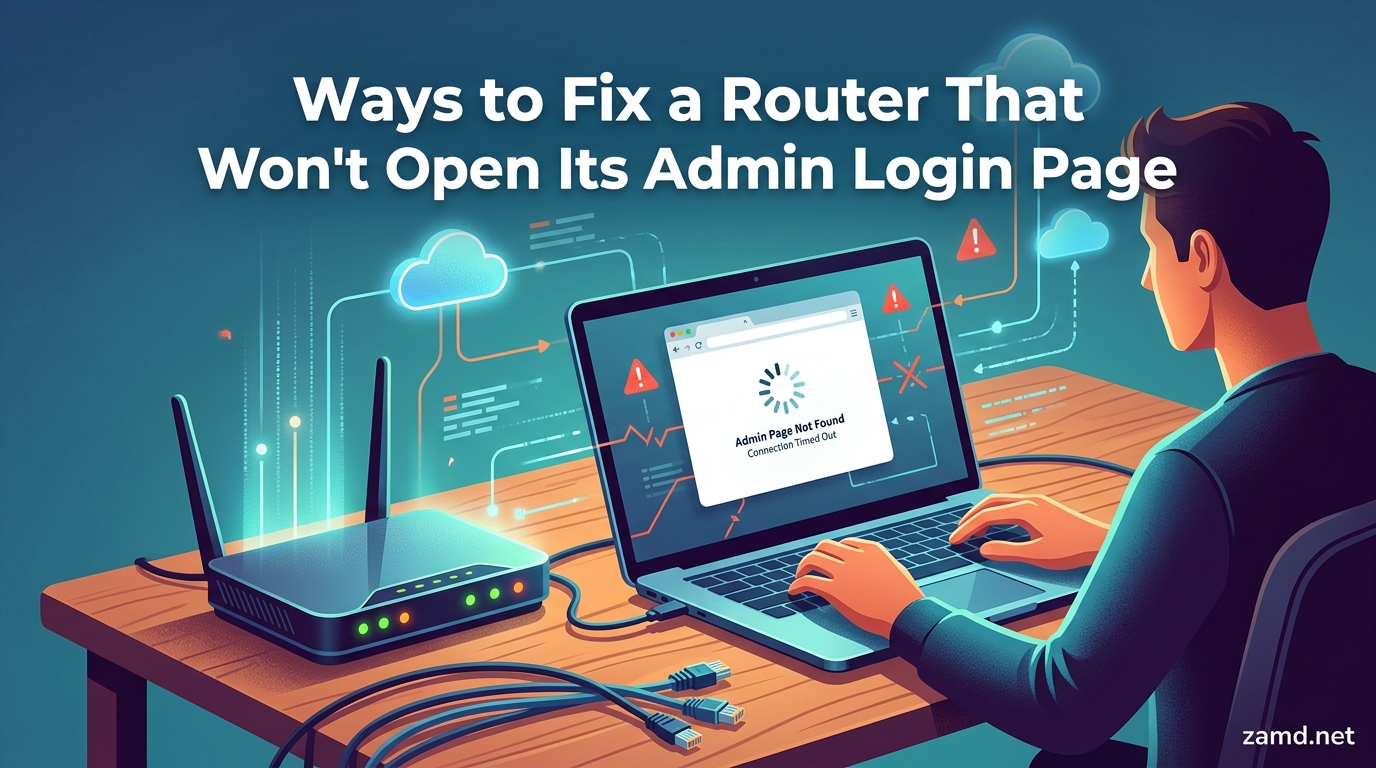 Ways to Fix a Router That Won't Open Its Admin Login Page