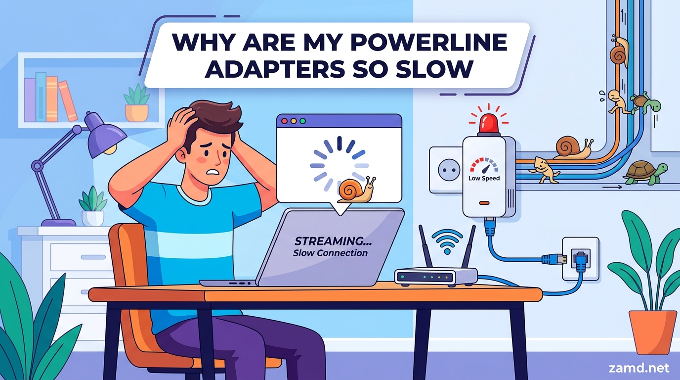 Why Are My Powerline Adapters So Slow