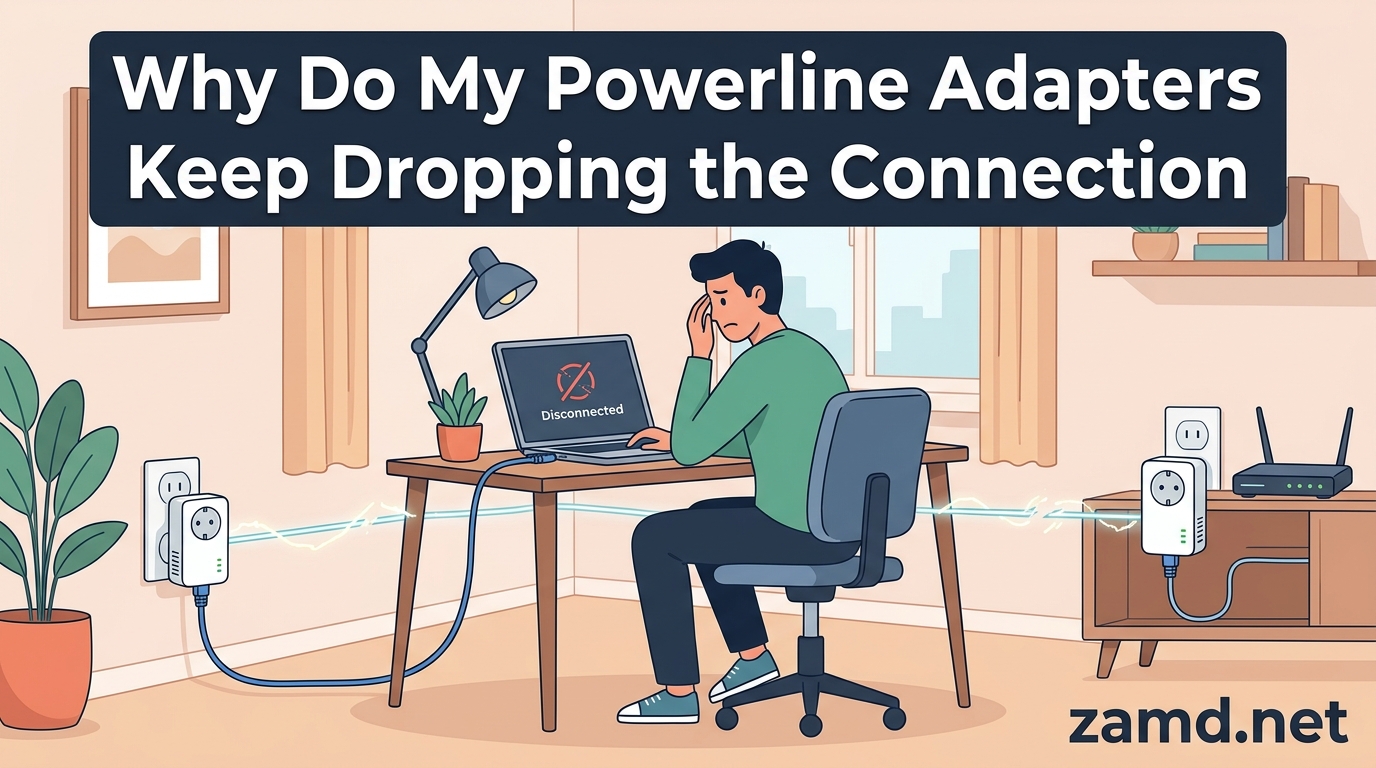 Why Do My Powerline Adapters Keep Dropping the Connection