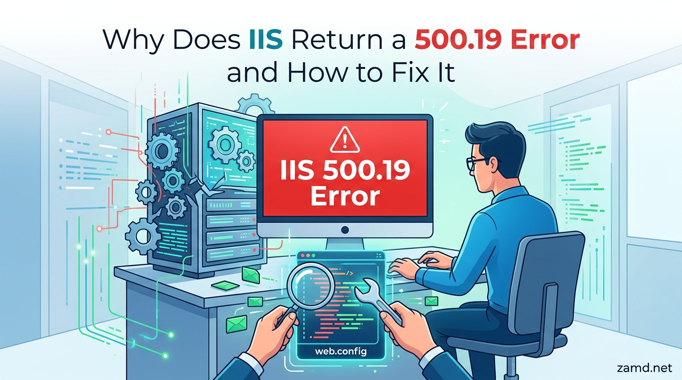 Why Does IIS Return a 500.19 Error and How to Fix It