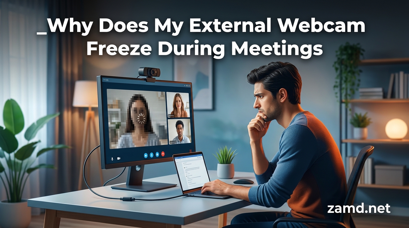 Why Does My External Webcam Freeze During Meetings