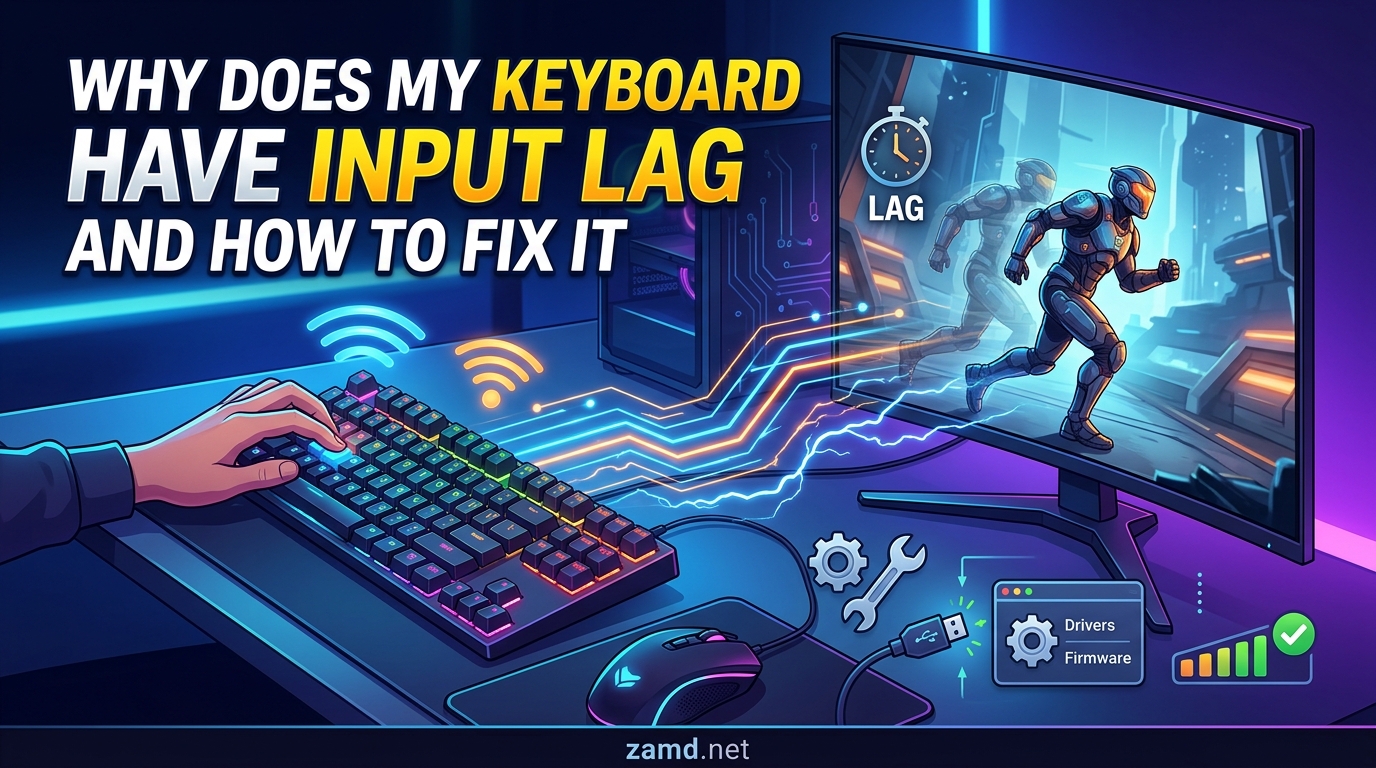 Why Does My Keyboard Have Input Lag and How to Fix It
