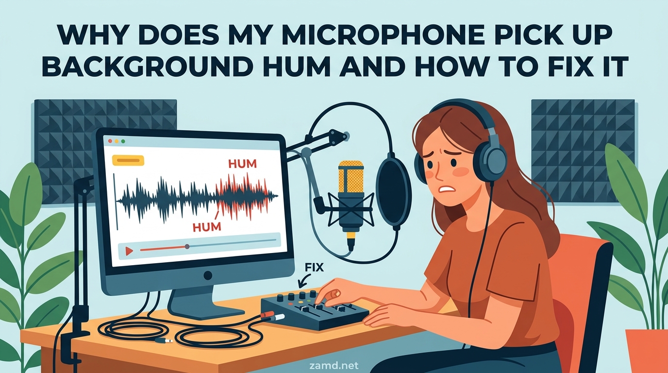 Why Does My Microphone Pick Up Background Hum and How to Fix It
