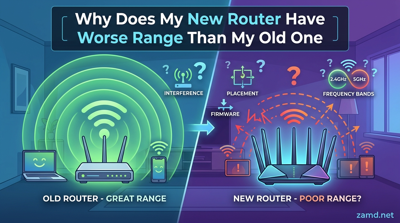 Why Does My New Router Have Worse Range Than My Old One