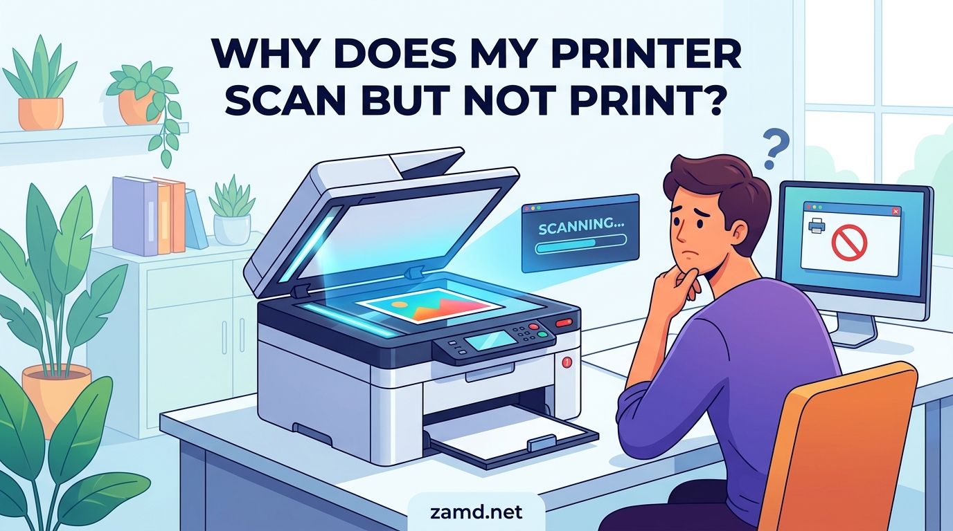 Why Does My Printer Scan but Not Print