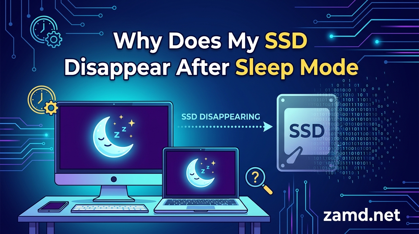 Why Does My SSD Disappear After Sleep Mode
