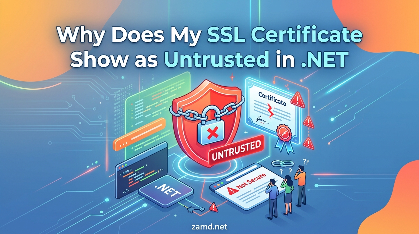 Why Does My SSL Certificate Show as Untrusted in .NET