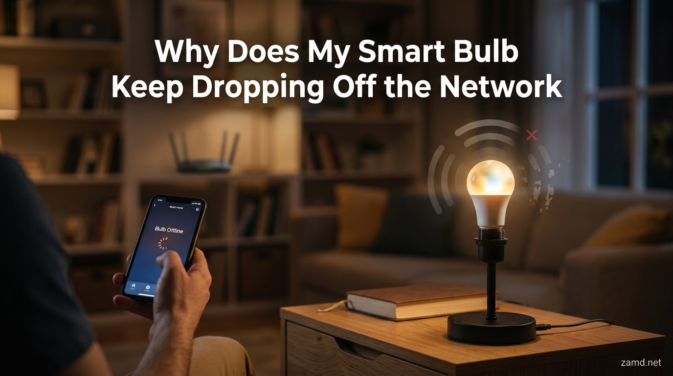Why Does My Smart Bulb Keep Dropping Off the Network