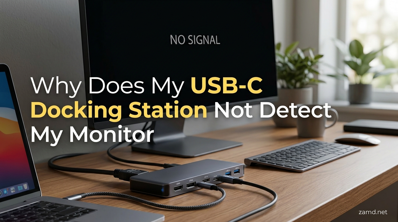 Why Does My USB-C Docking Station Not Detect My Monitor