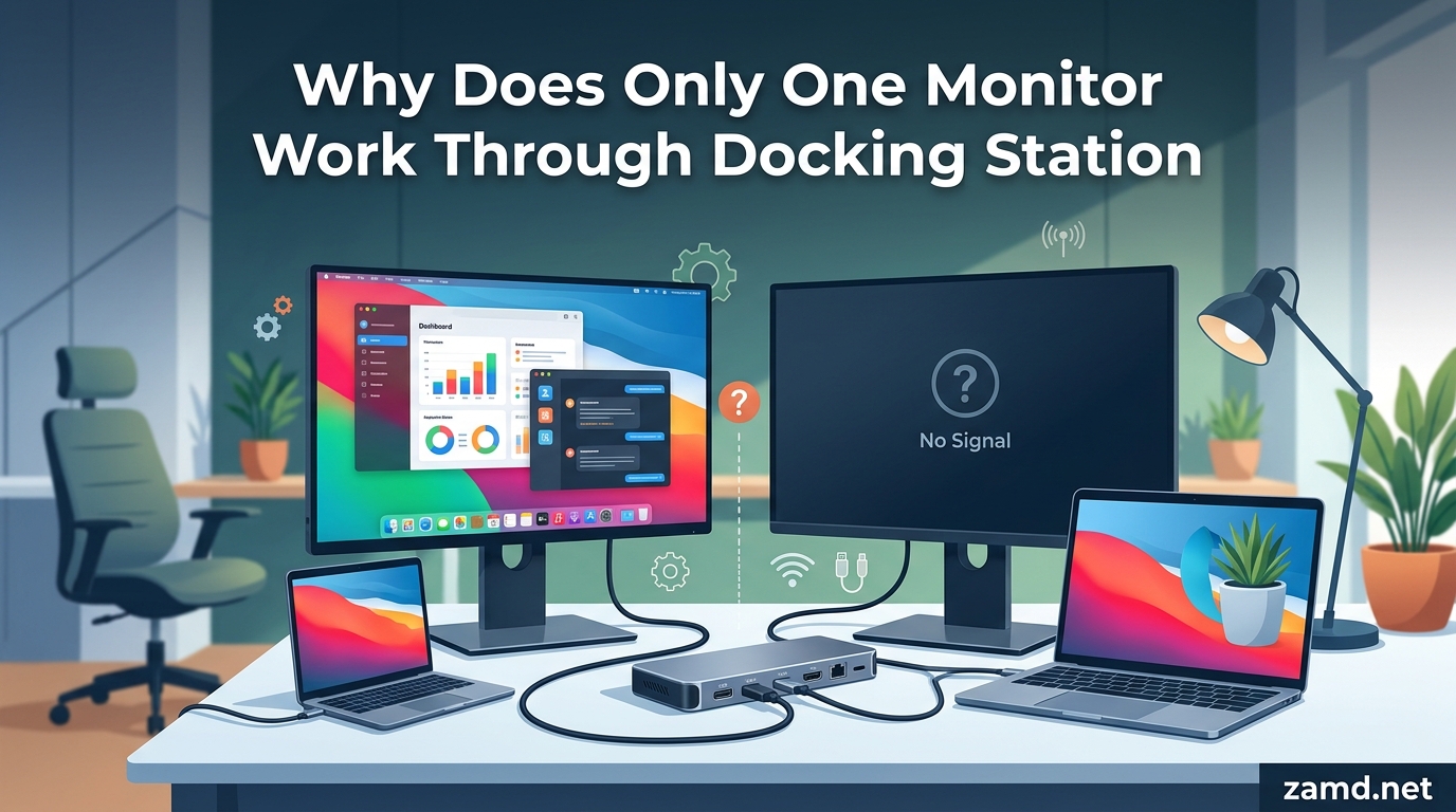 Why Does Only One Monitor Work Through Docking Station