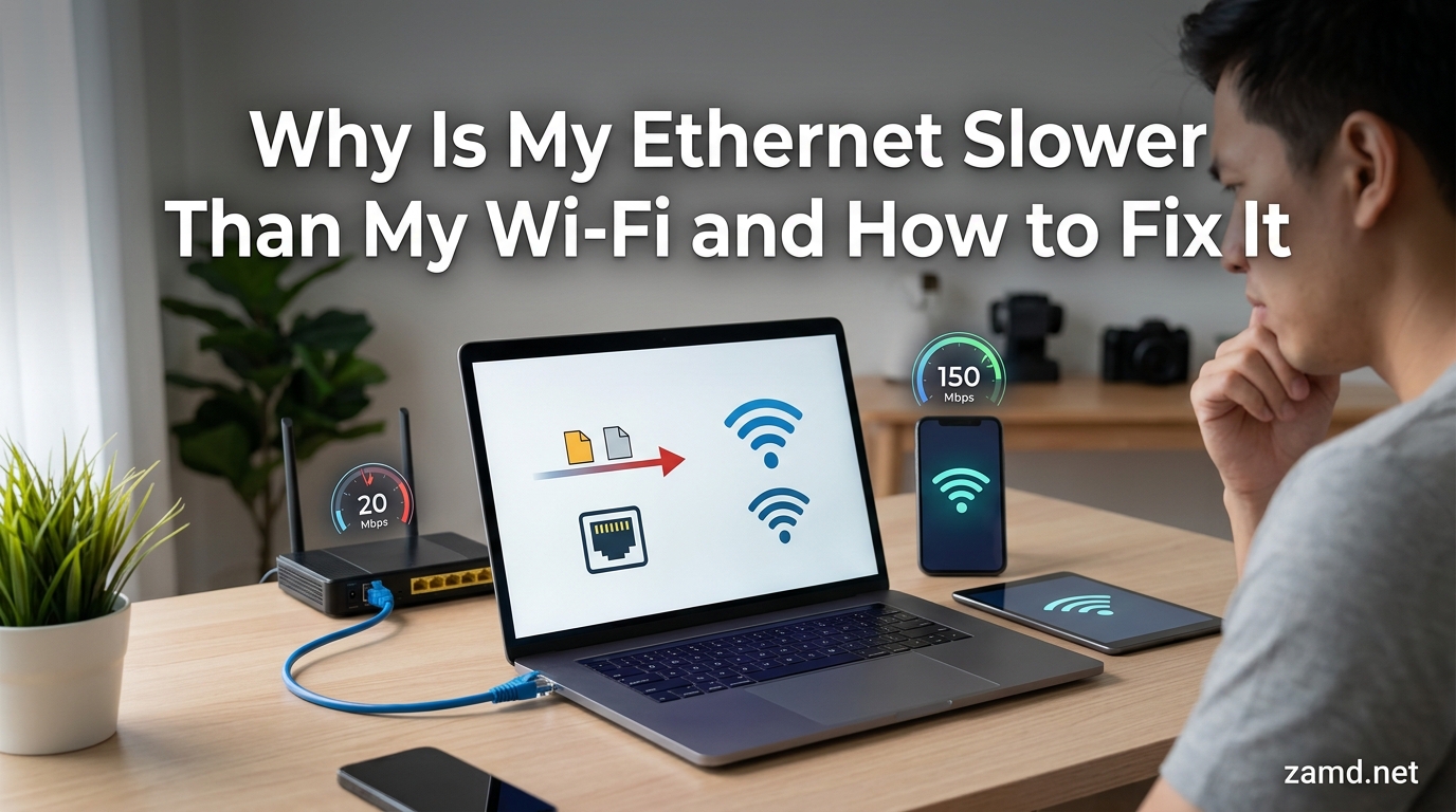 Why Is My Ethernet Slower Than My Wi-Fi and How to Fix It