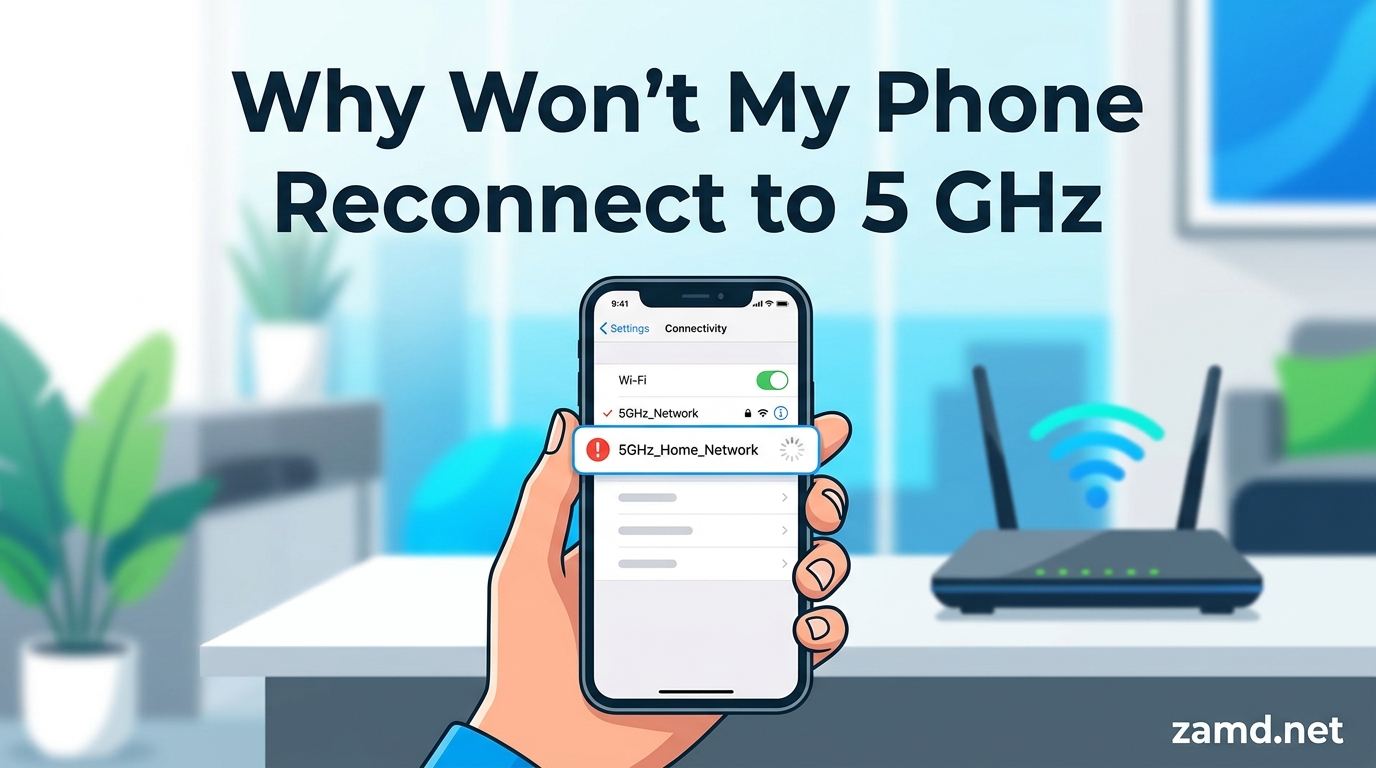 Why Won't My Phone Reconnect to 5 GHz