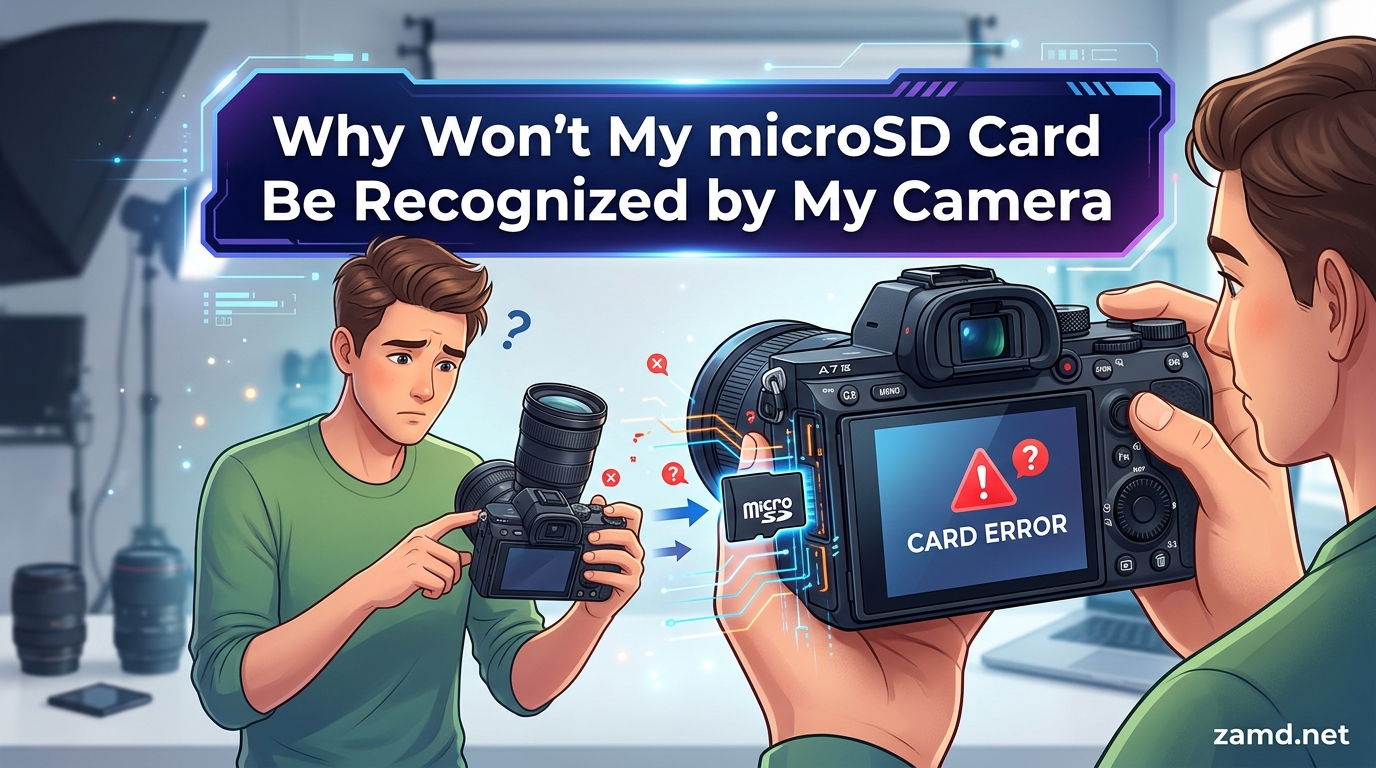 Why Won't My microSD Card Be Recognized by My Camera