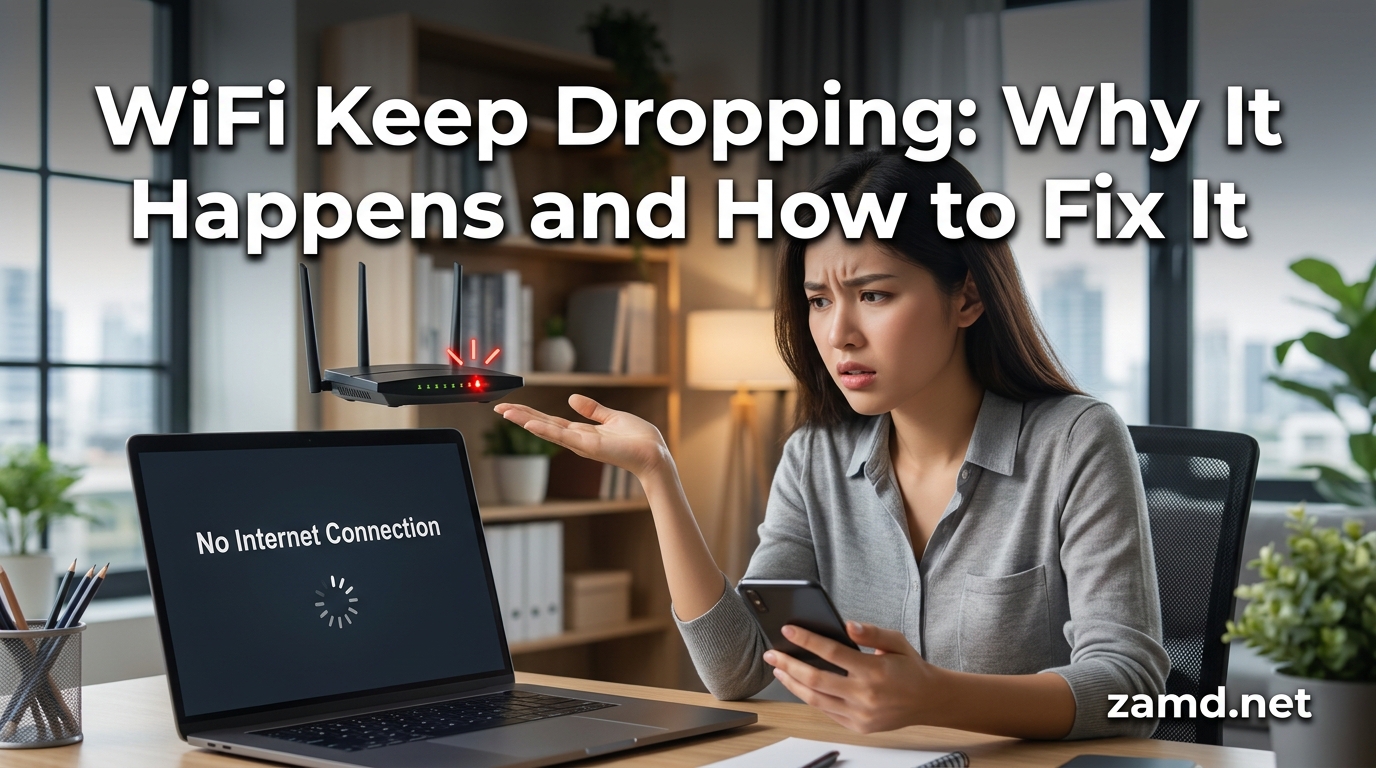 WiFi Keep Dropping Why It Happens and How to Fix It