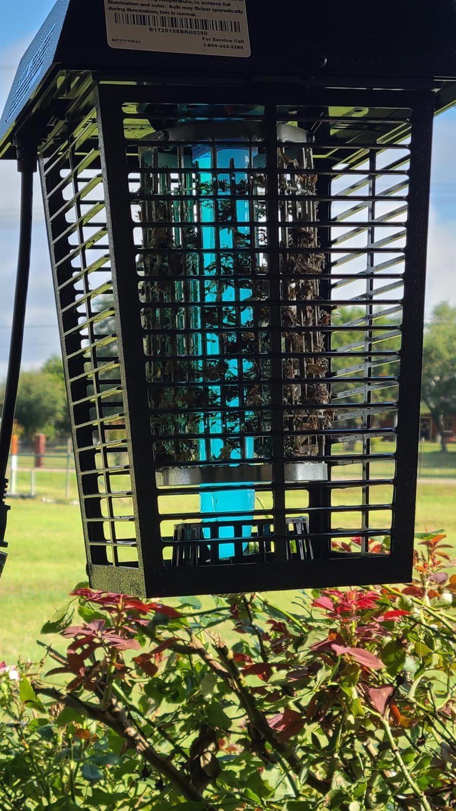 Flowtron Bug Zapper, 1 Acre Outdoor, 40W UV Bulb, 5600V, Octenol Attractant customer photo 1