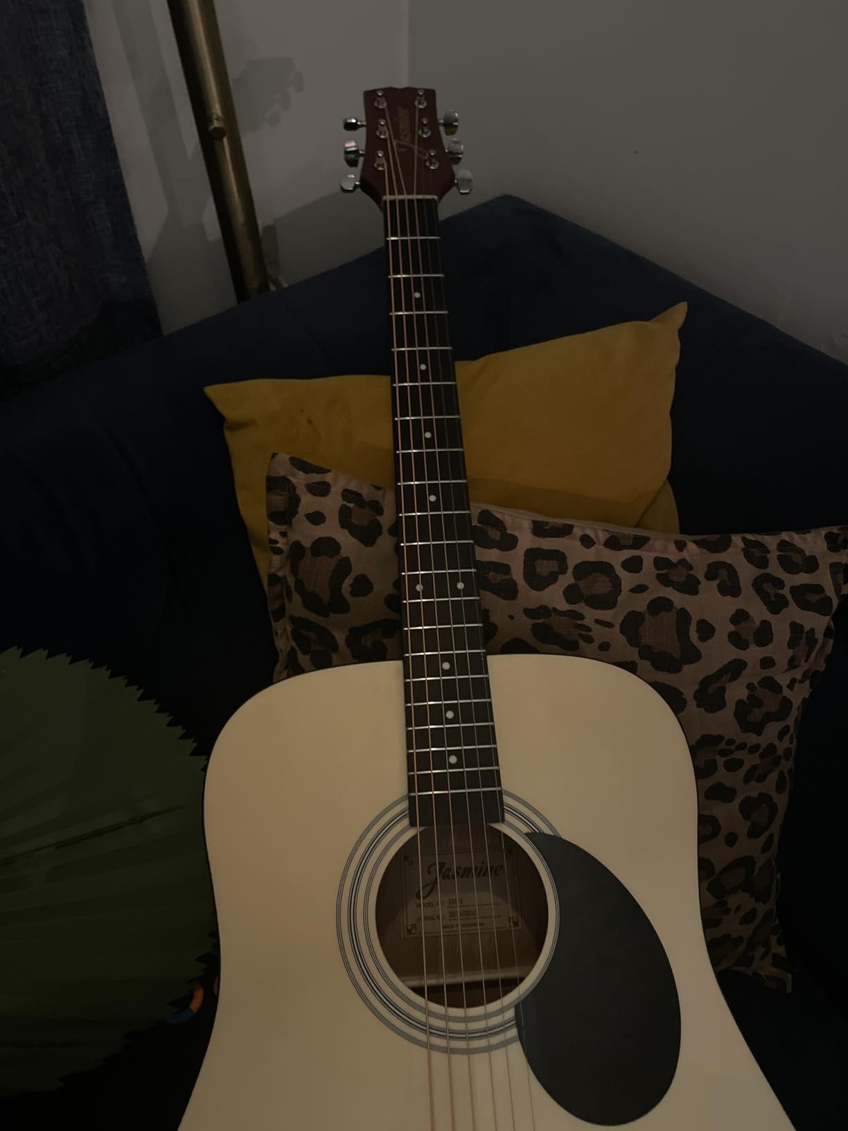 Jasmine S35 Dreadnought Acoustic Guitar, Rosewood Fingerboard, Advanced X Bracing - Full-Size Guitar for Beginners, Natural Finish customer photo 1
