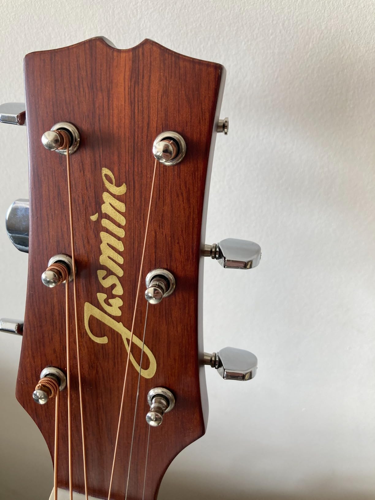 Jasmine S35 Dreadnought Acoustic Guitar, Rosewood Fingerboard, Advanced X Bracing - Full-Size Guitar for Beginners, Natural Finish customer photo 2
