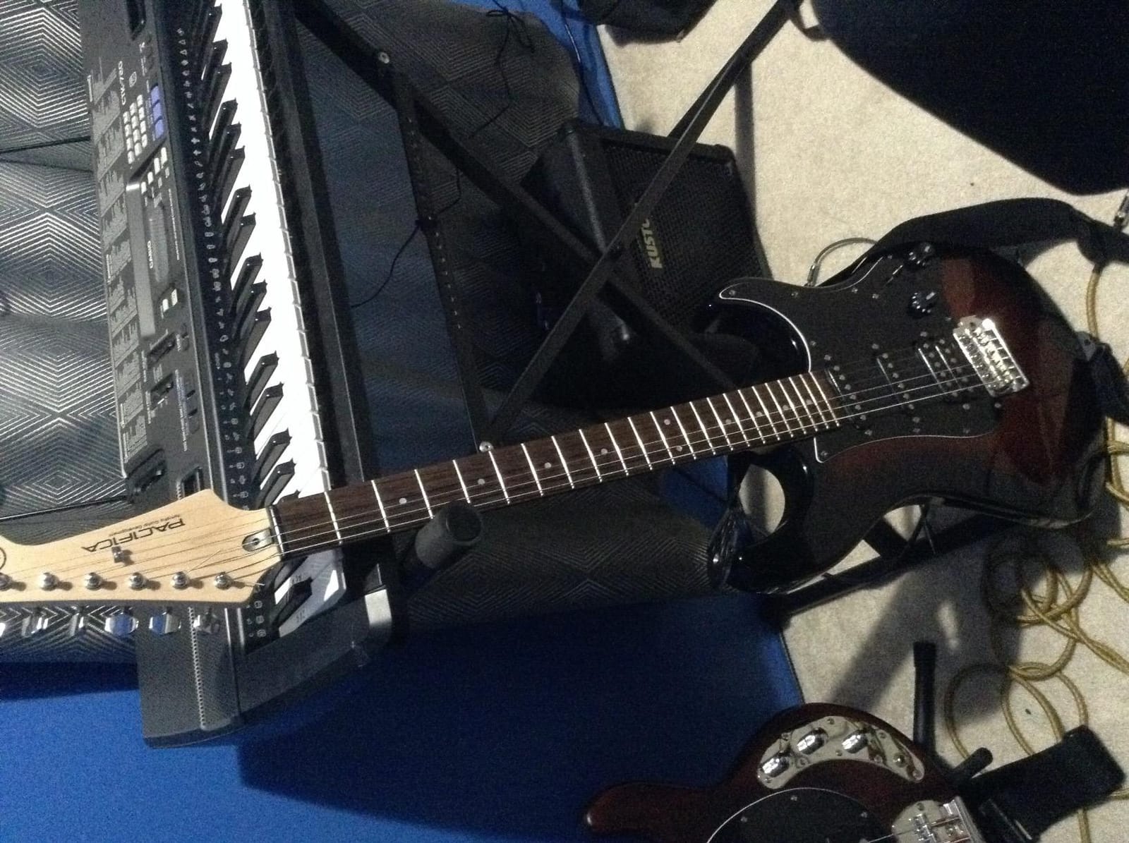 Yamaha Pacifica Series PAC12 Electric Guitar; Metallic Blue customer photo 2