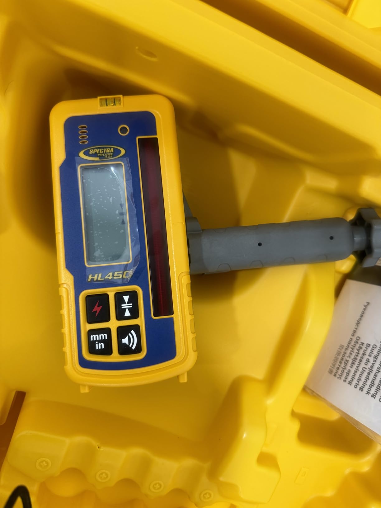 Spectra Precision LL300N Self-Leveling Rotary Laser with HL450 Professional customer photo 2