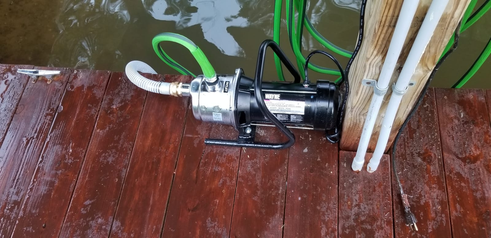 WAYNE PLS100 1 HP Portable Stainless Steel Lawn Sprinkling Water Pump - Up to 850 Gallons Per Hour - Heavy Duty Outdoor Pump for Sprinkler Systems customer photo 2
