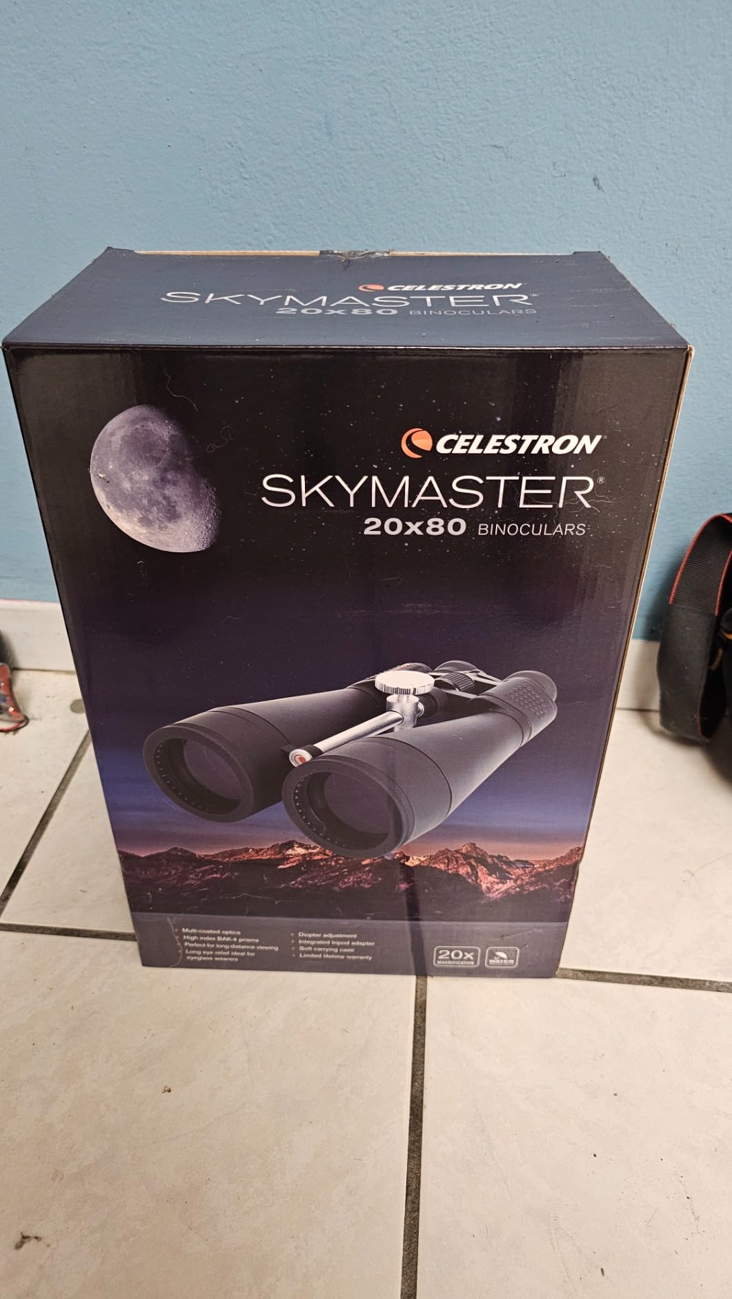 Celestron SkyMaster 20x80 Binoculars for Deep-Sky Astronomy - 80mm Aperture | Multi-Coated BaK-4 Optics, Tripod Adaptable, Carry Case customer photo 2